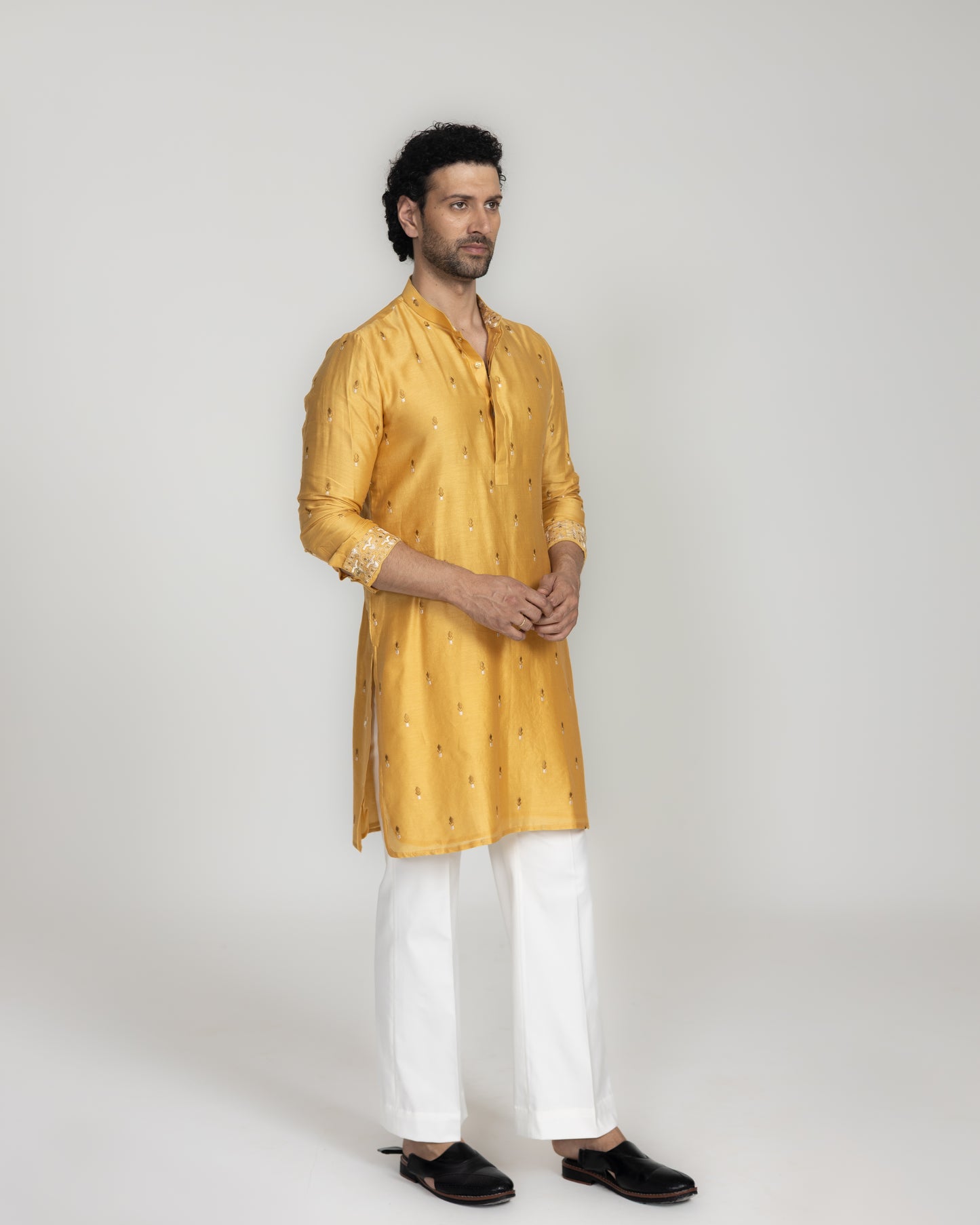 Jharokha Silk Nehru Jacket