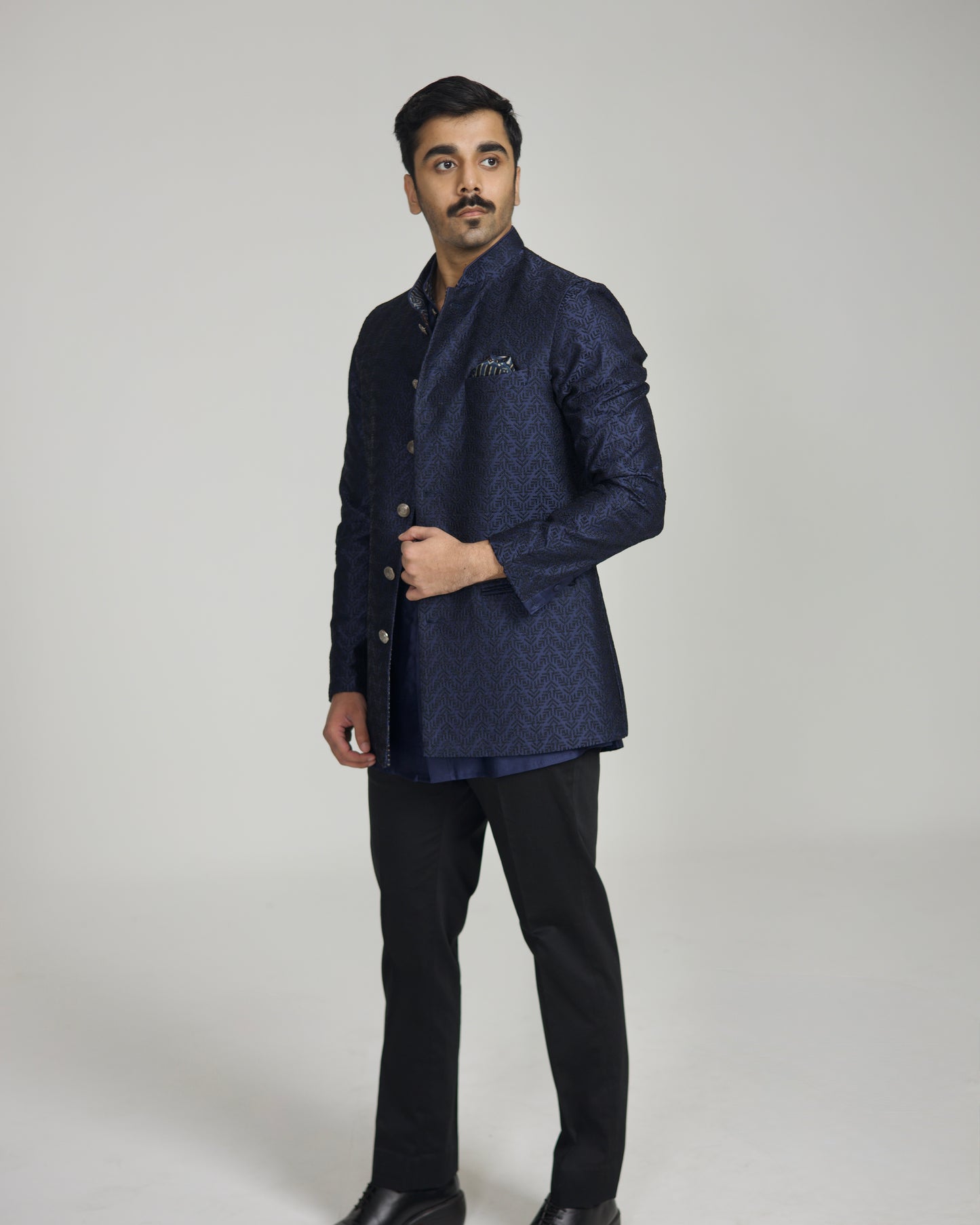 Pixel Nehru Jacket