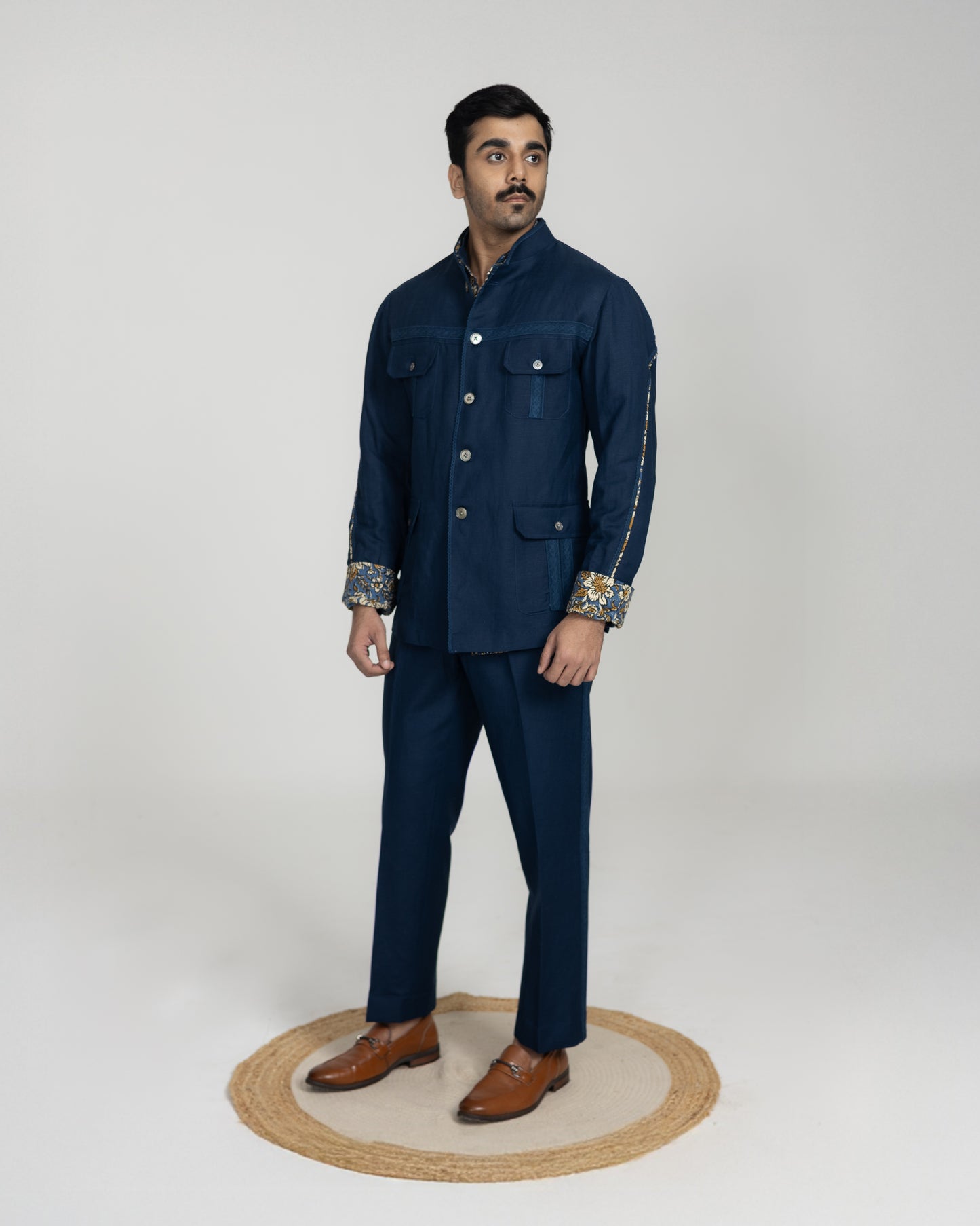 Irish Linen Shacket Set