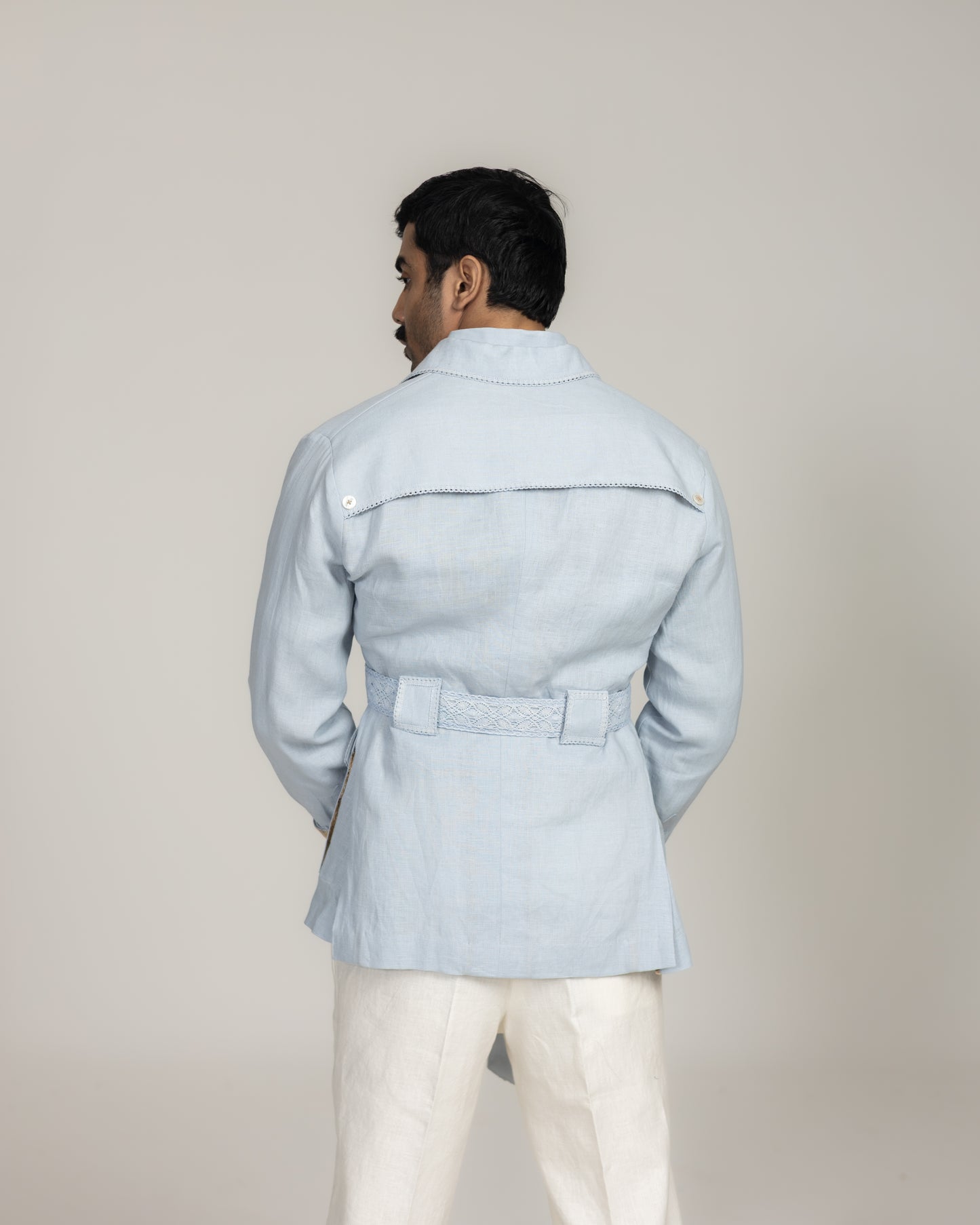 Irish Linen Shacket Set