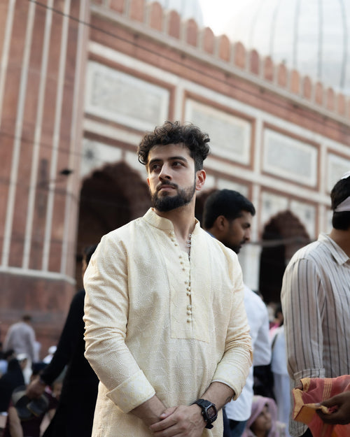 Junaid's custom outfit