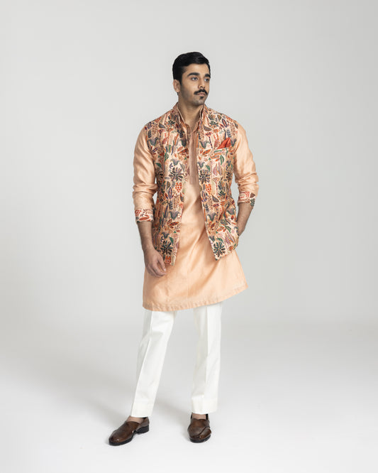 Botanica African Printed Nehru Jacket