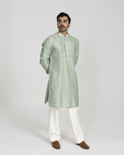 Cube Silk Nehru Jacket