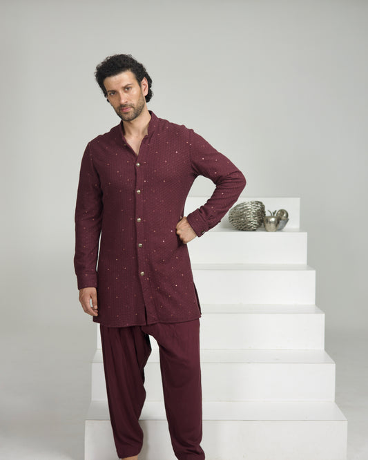 Daffodil Front Open Kurta