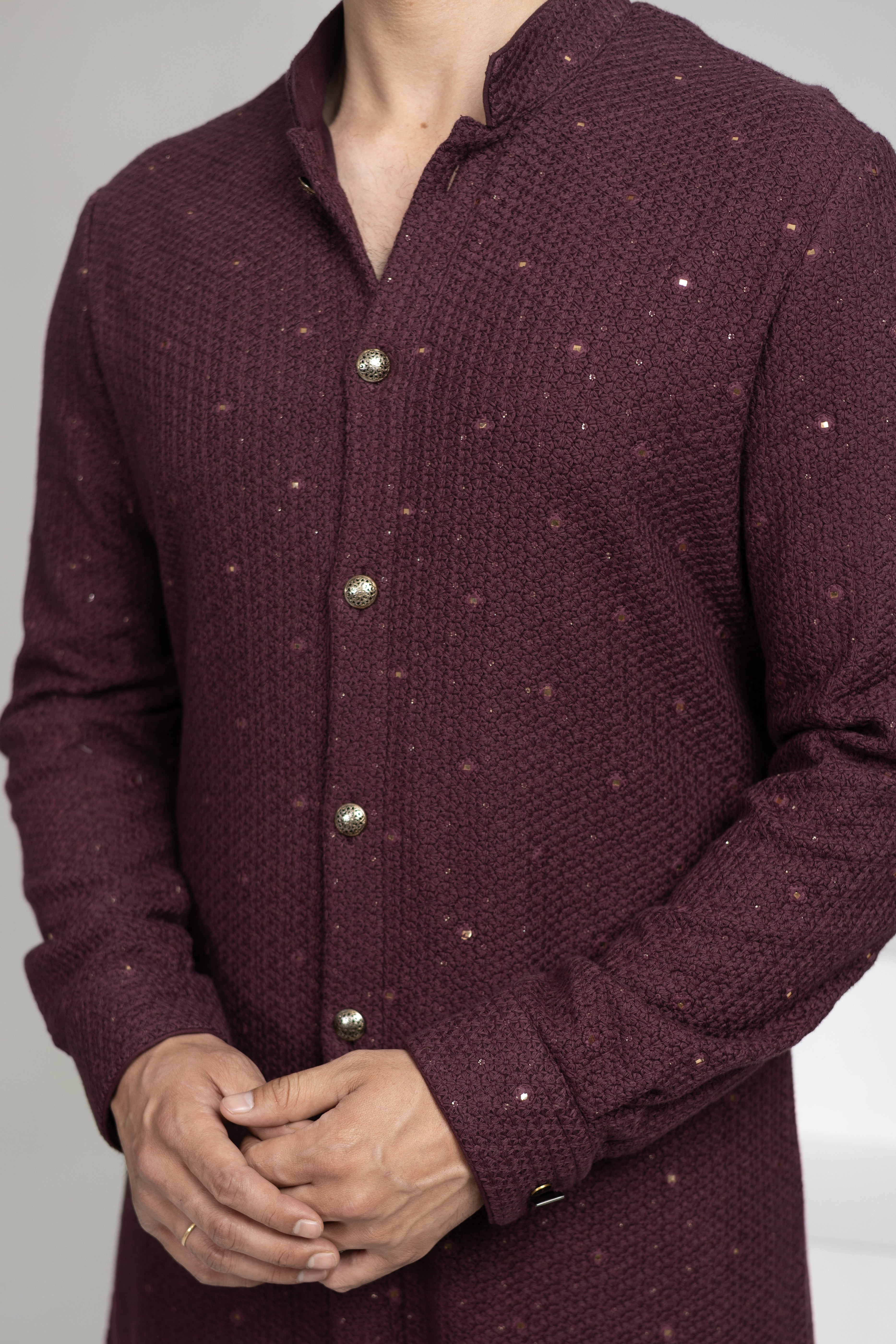 Daffodil Front Open Kurta