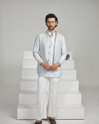 Diamond Zari Nehru Jacket