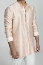 Jharokha Silk Front Kurta