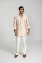 Jharokha Silk Front Kurta