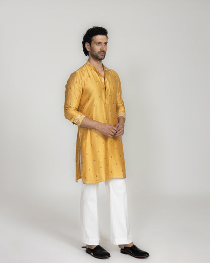Jharokha Silk Nehru Jacket