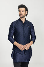Jharokha Silk Waist Coat