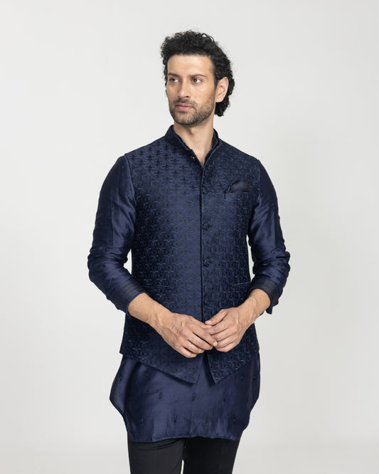 Jhatokha Silk Waist Coat