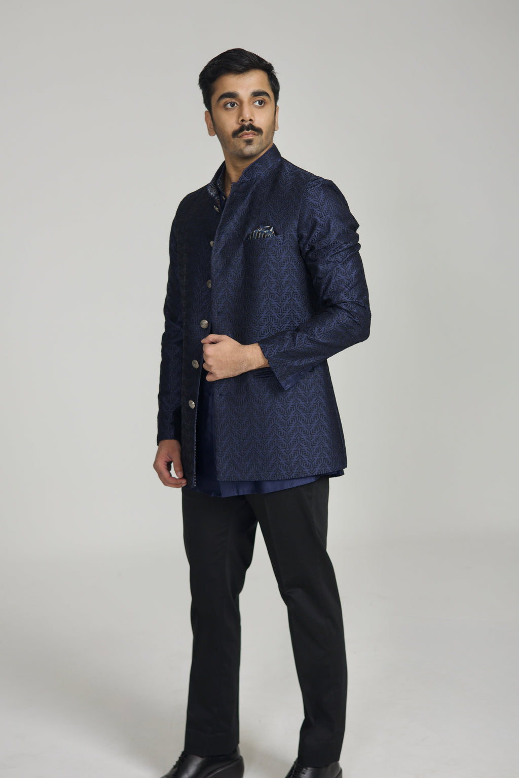 Pixel Nehru Jacket