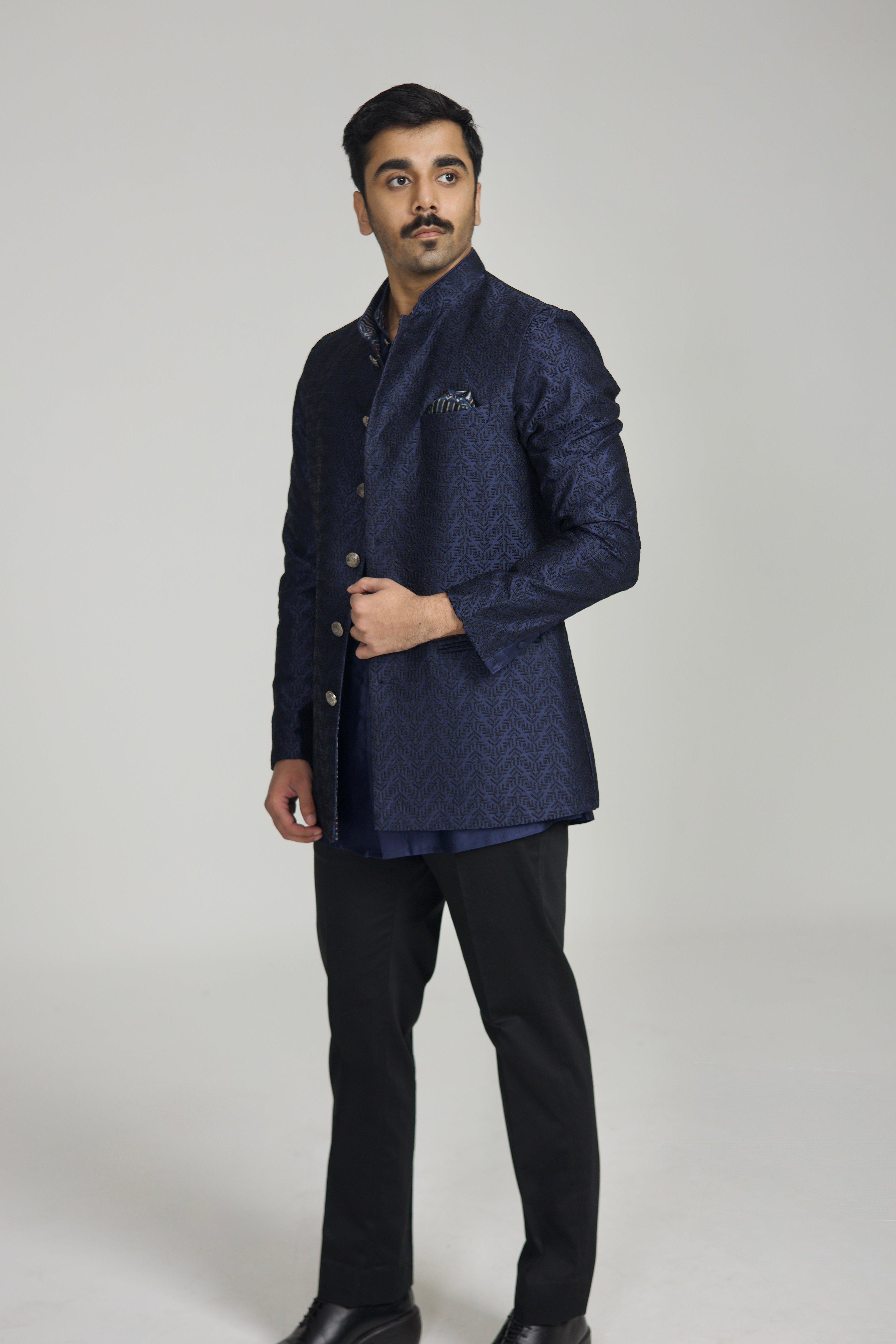 Pixel Nehru Jacket