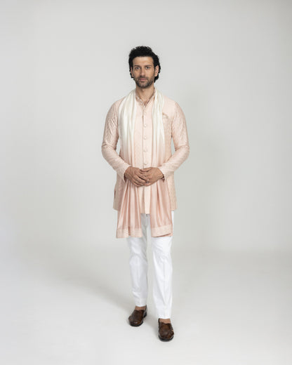 Pixel Long Nehru Jacket