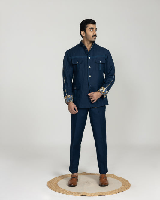 Irish Linen Shacket Set