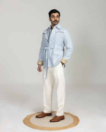 Irish Linen Shacket Set