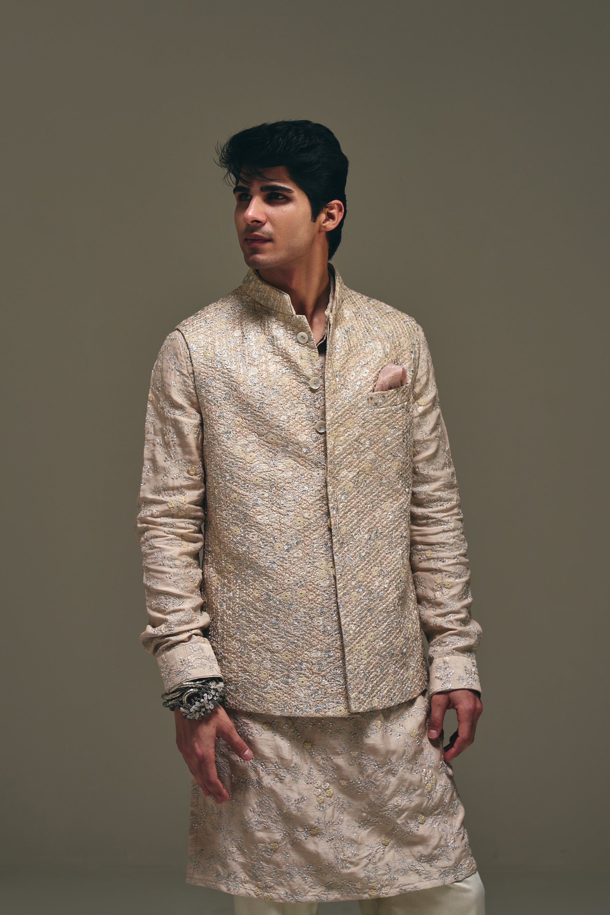 Camellia Nehru Jacket