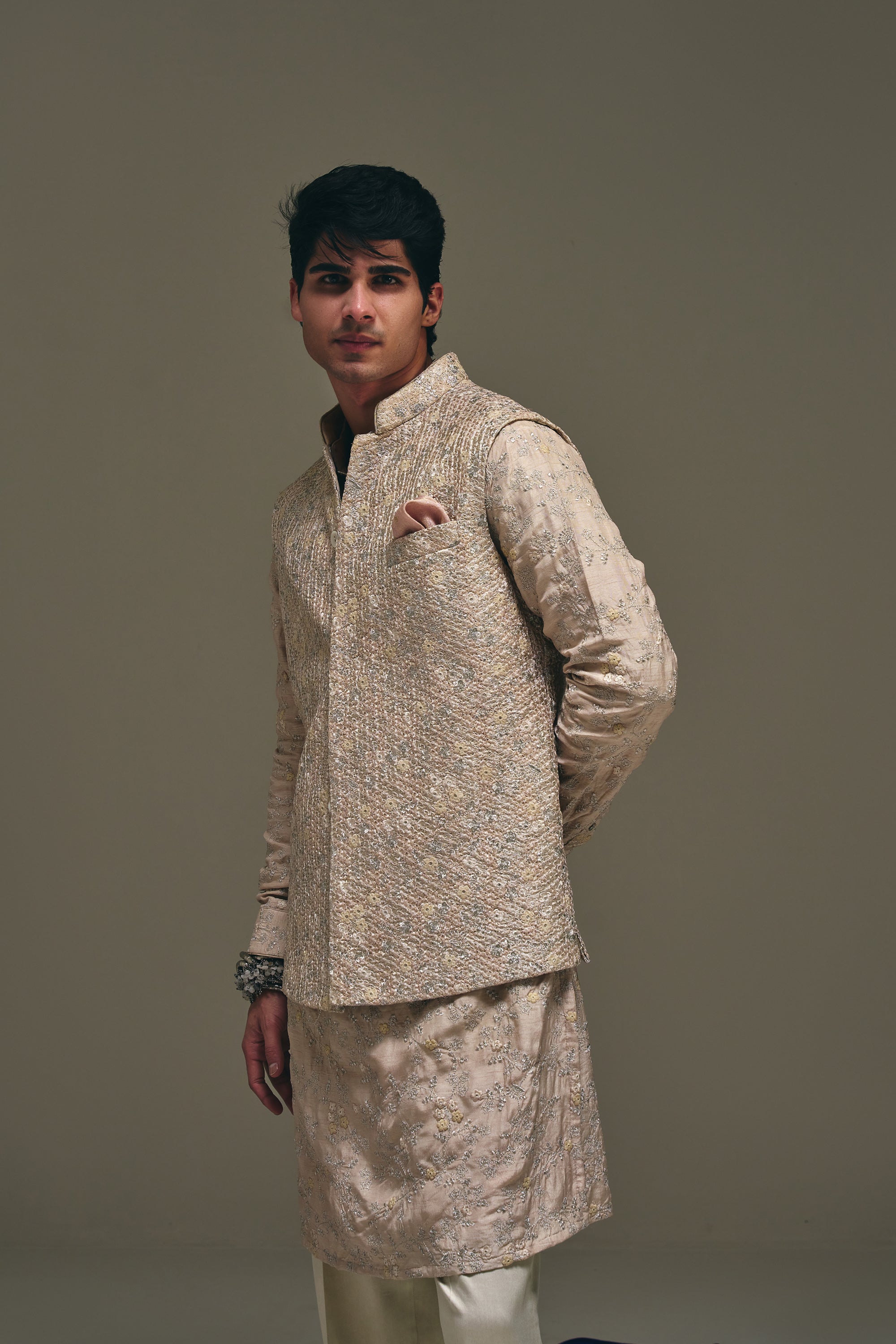 Camellia Nehru Jacket