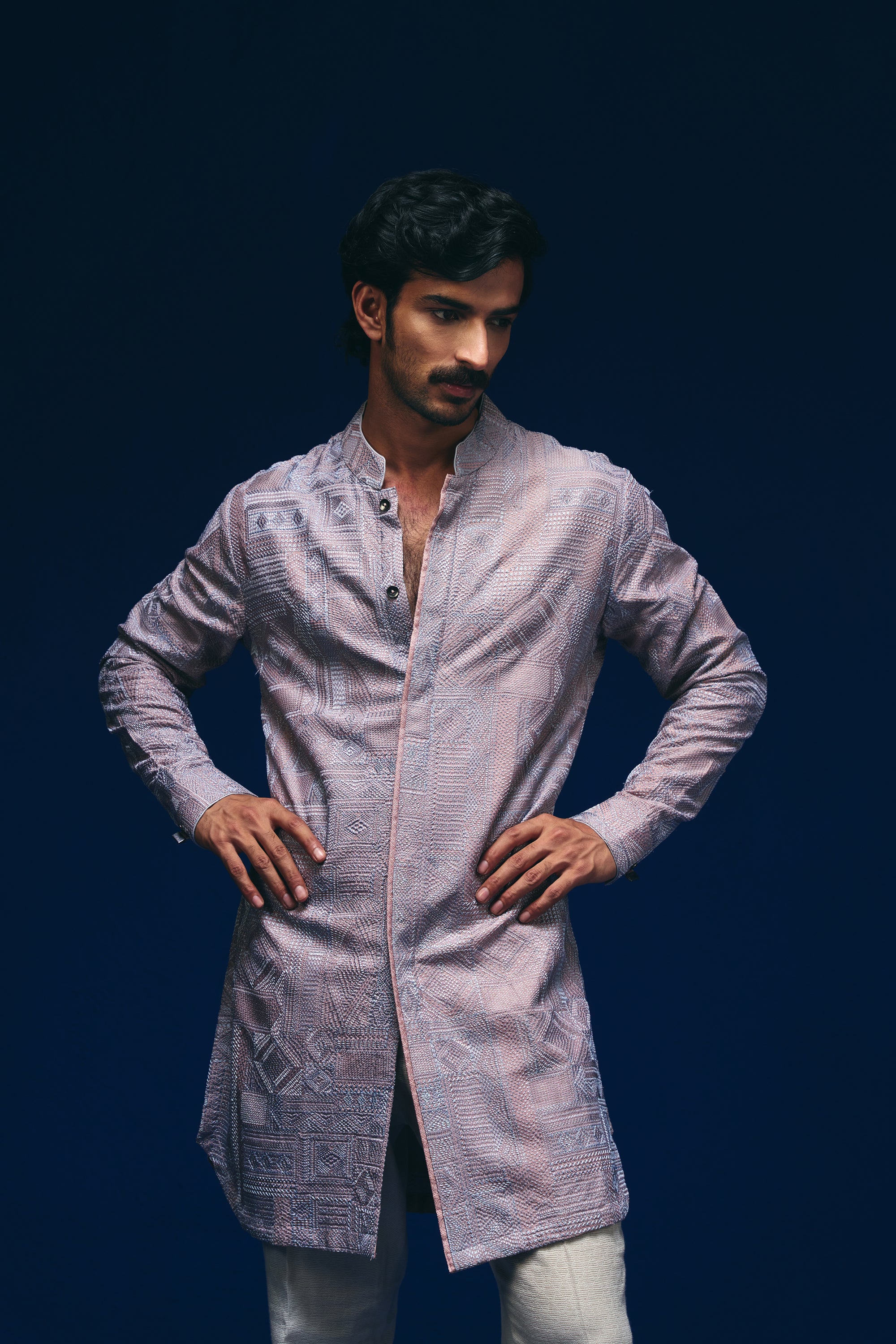 Jibaro Front Open Kurta