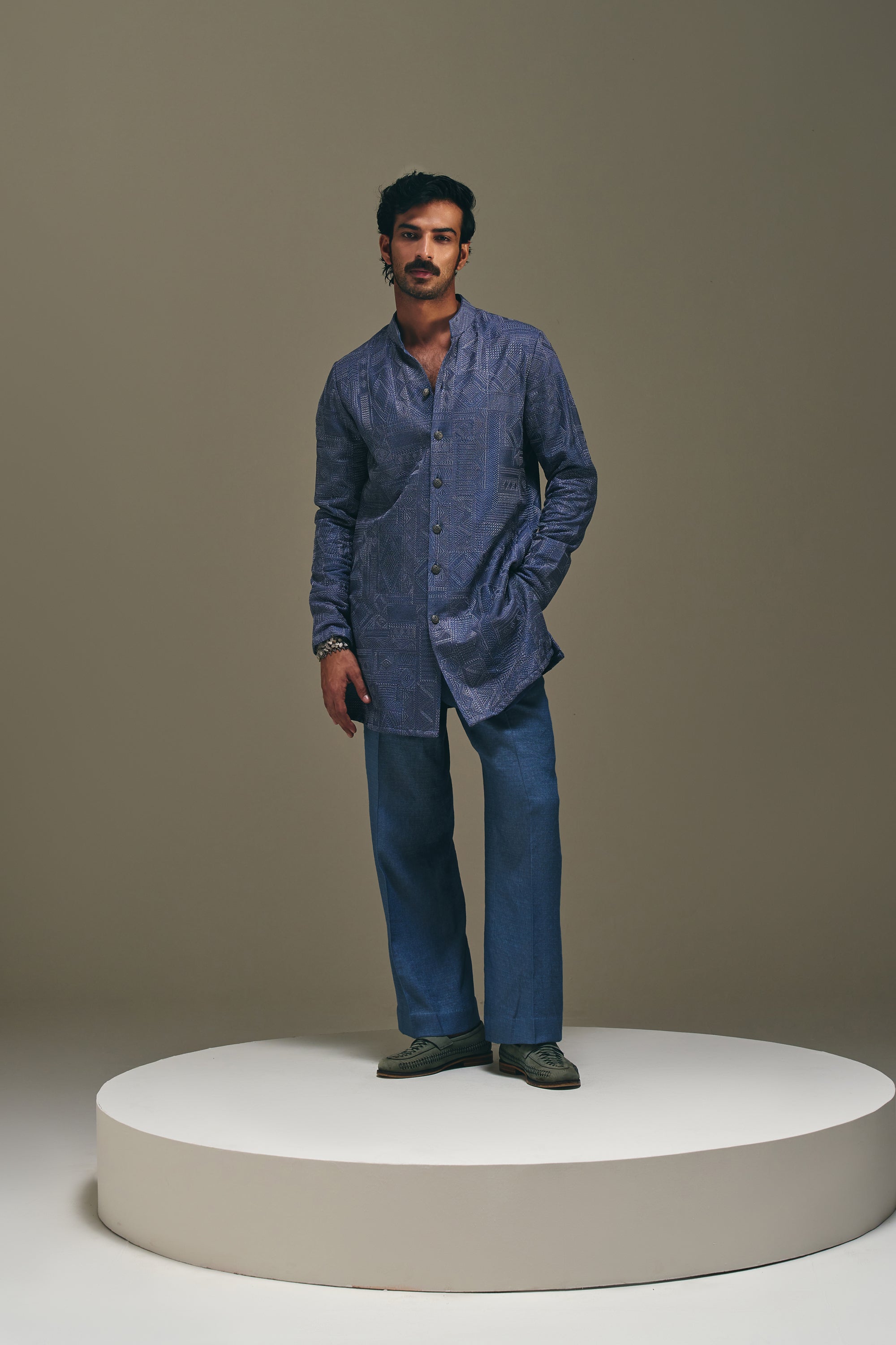 Jibaro Front Open Kurta