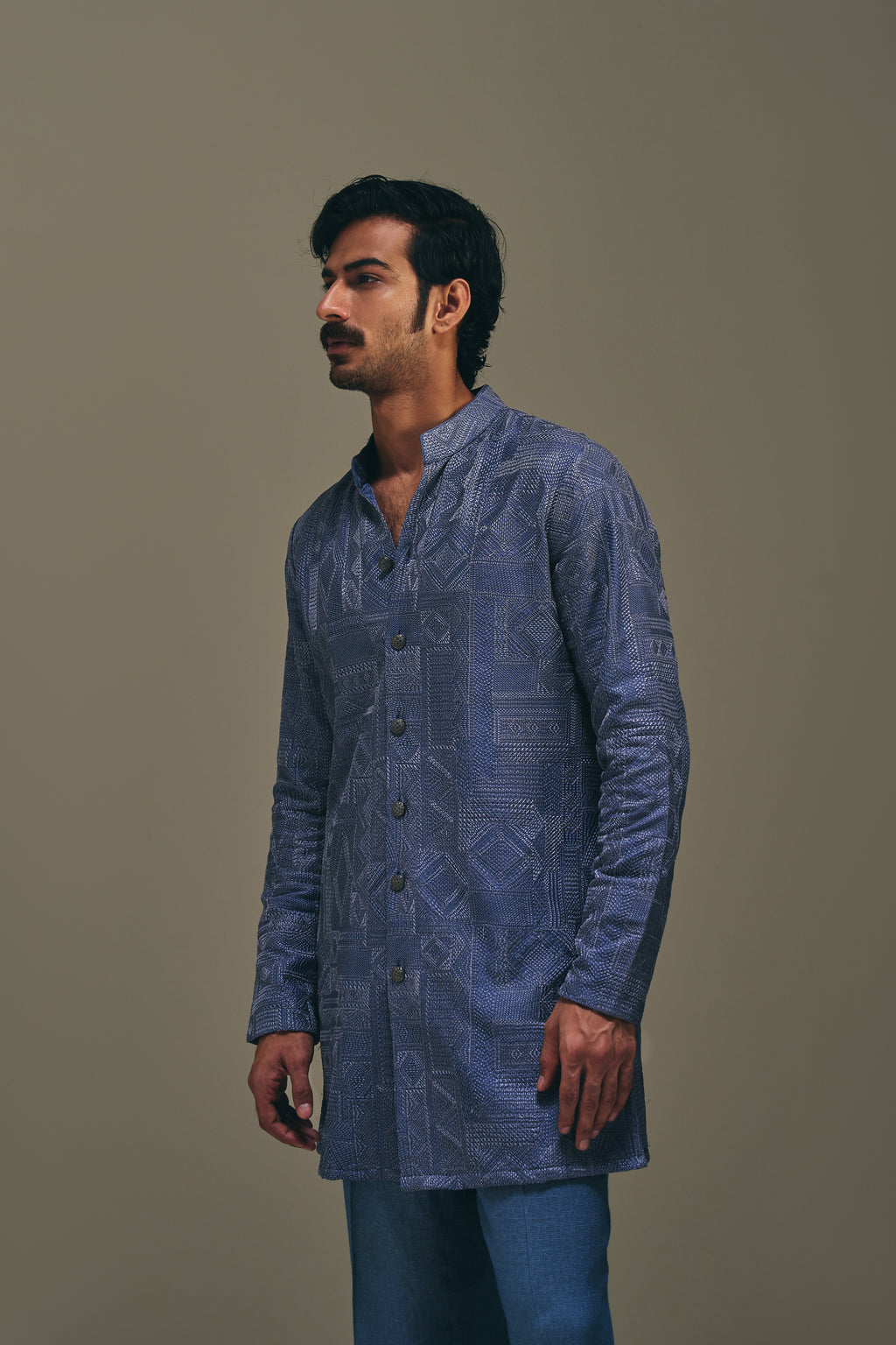 Jibaro Front Open Kurta