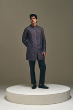 Mosaic Front Open Kurta
