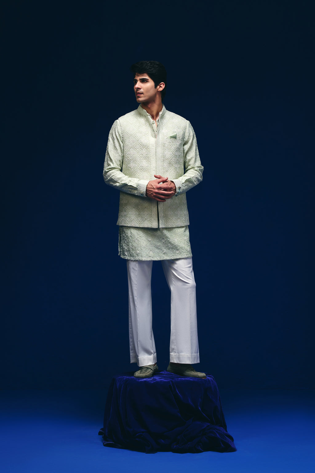 Spirograph Nehru Jacket