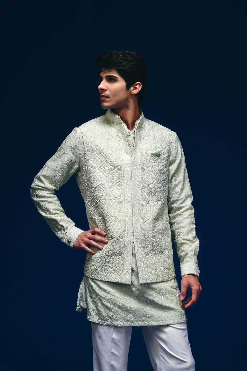 Spirograph Nehru Jacket