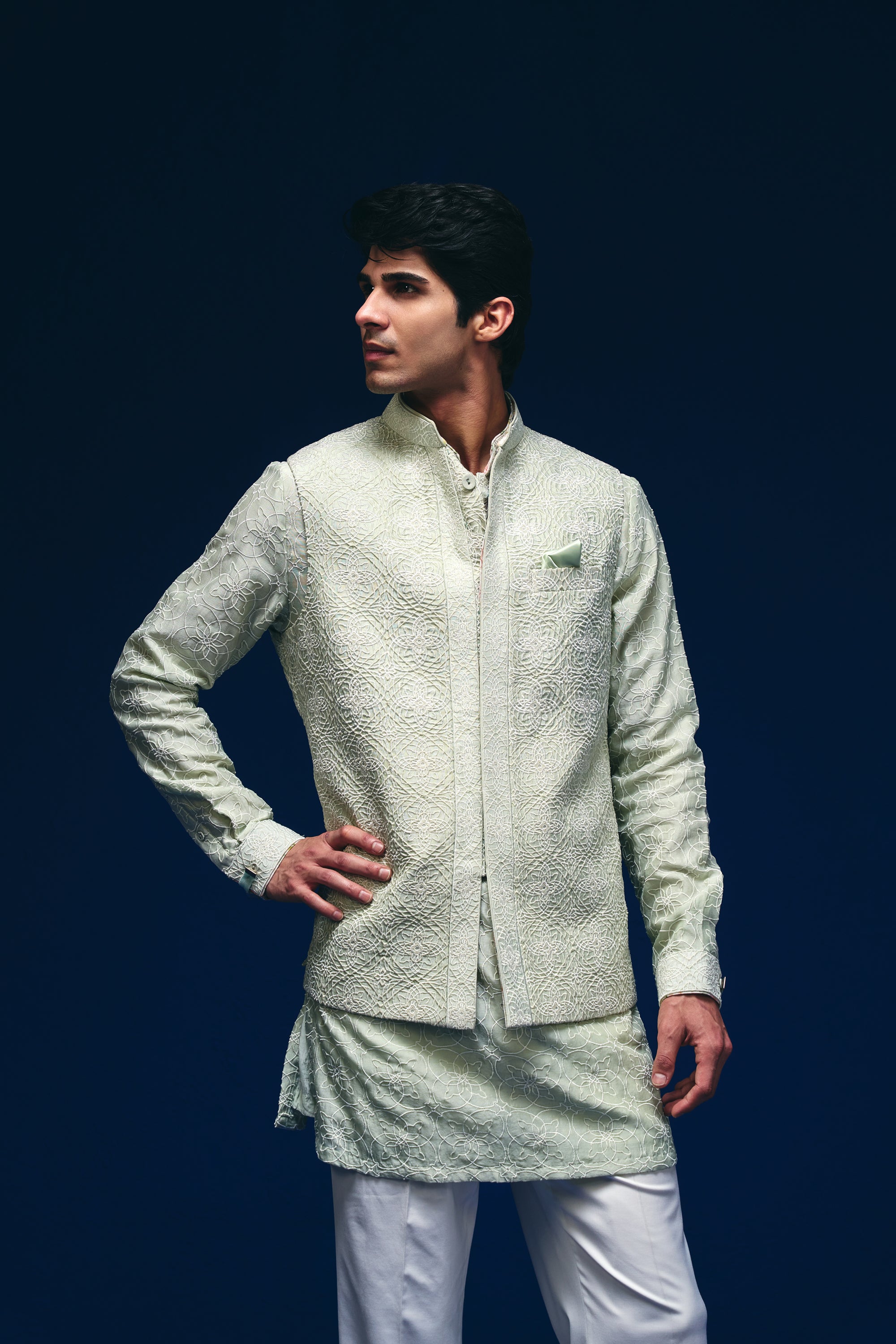 Spirograph Nehru Jacket