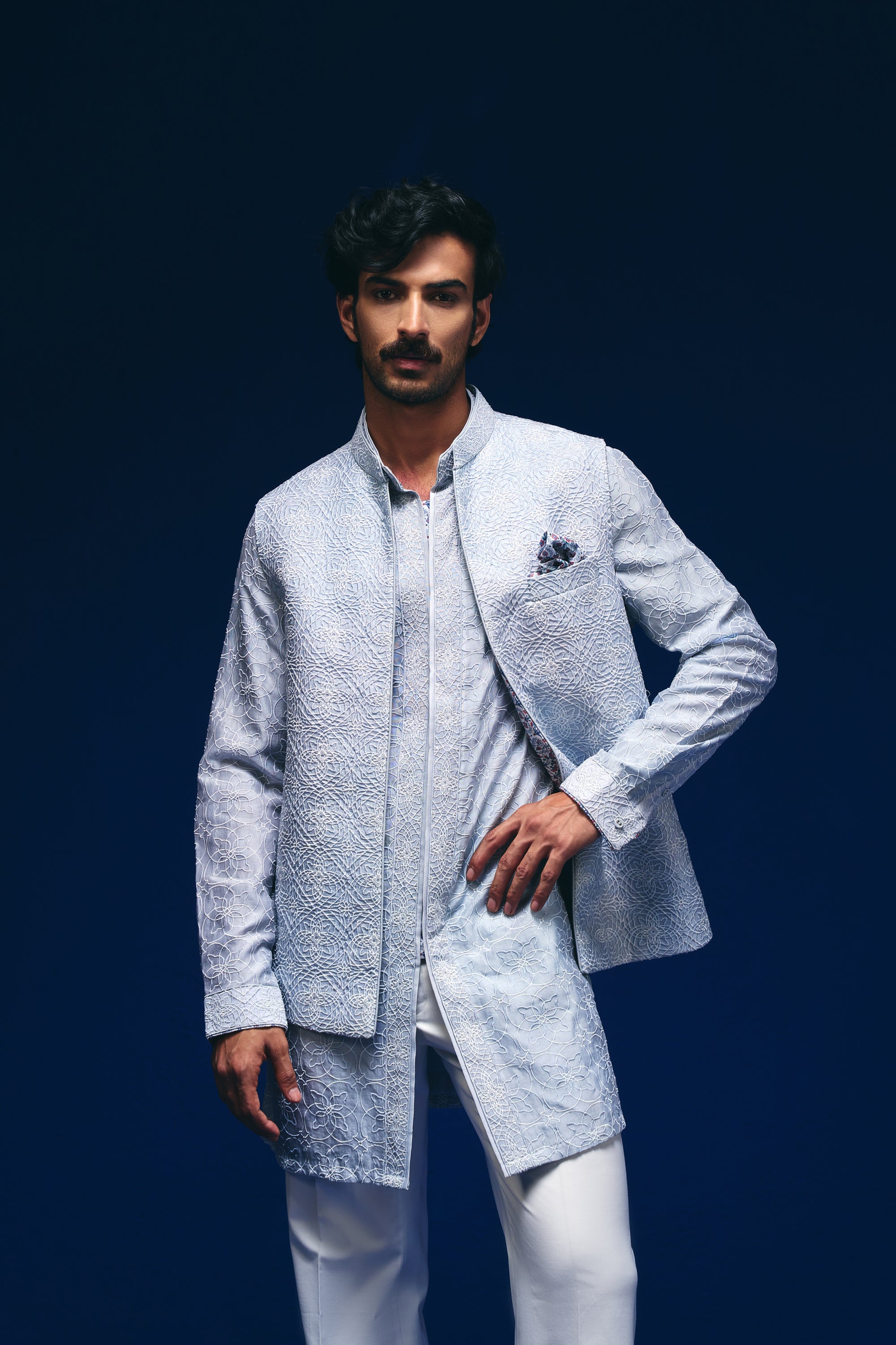 Spirograph Nehru Jacket