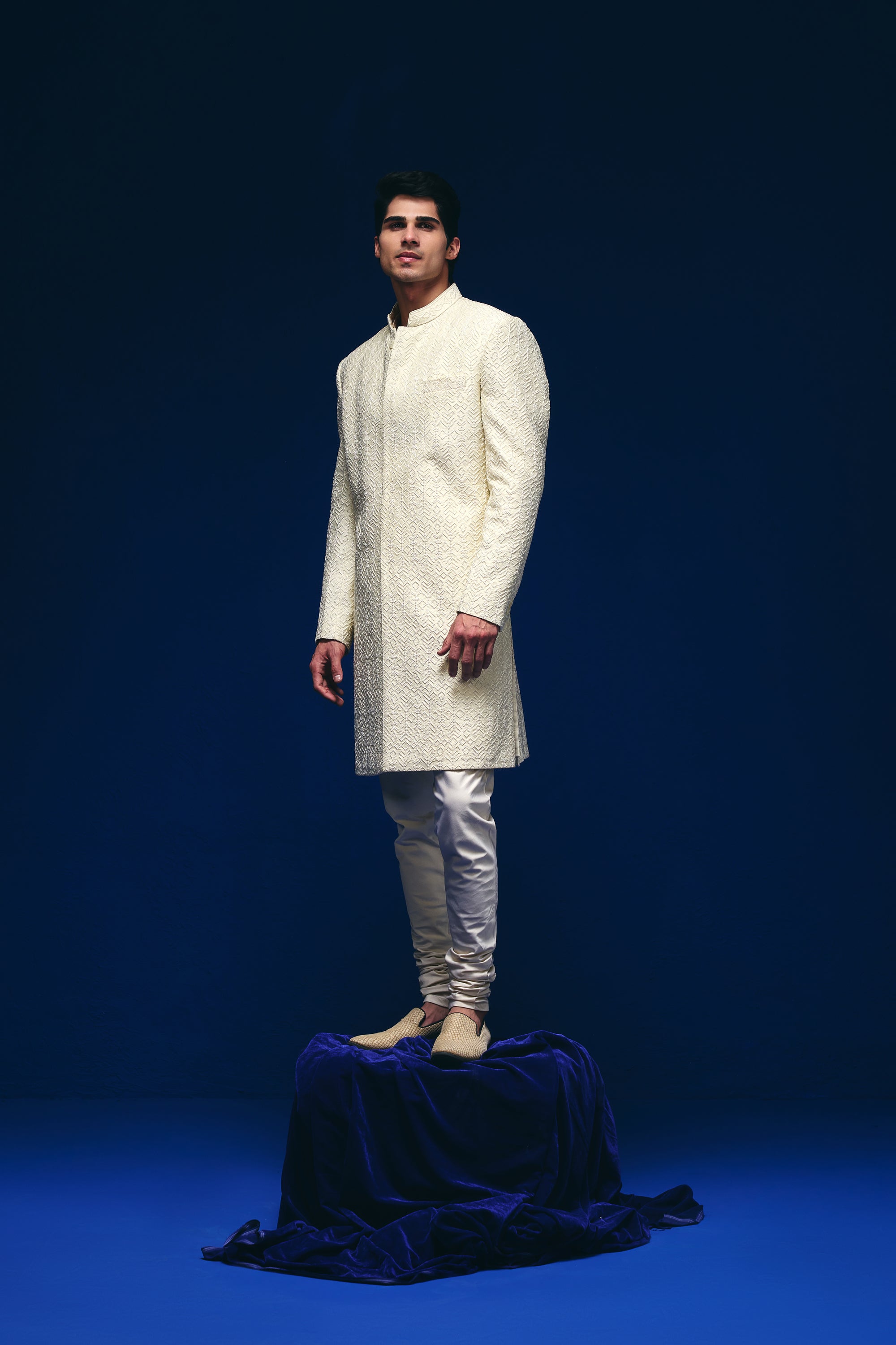 Tribal Knots Achkan