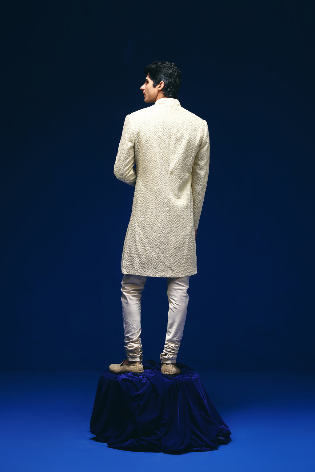 Tribal Knots Achkan