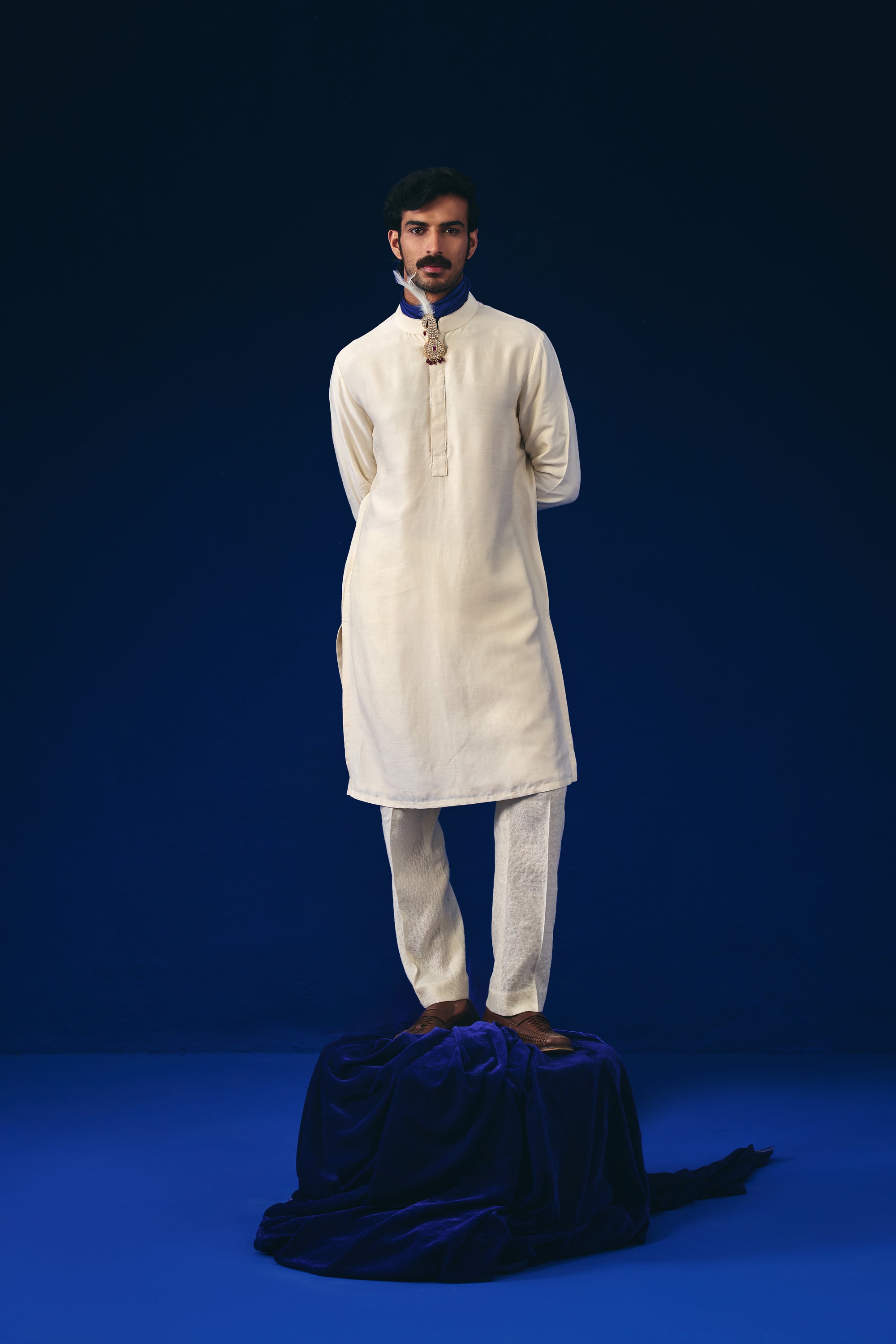 Tribal Knots Achkan
