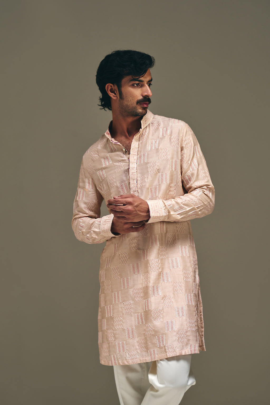 Vector Front Open Kurta