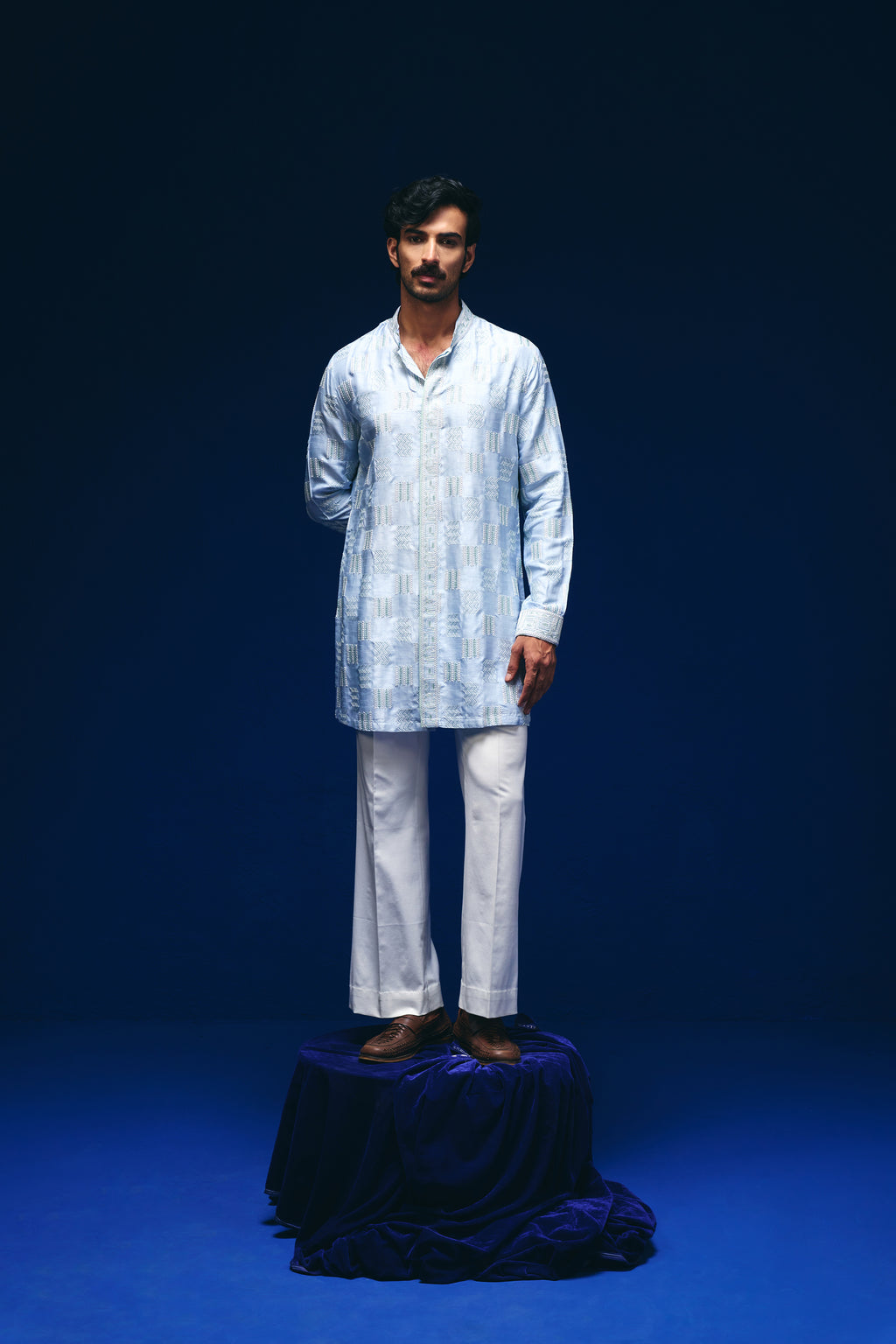 Vector Front Open Kurta